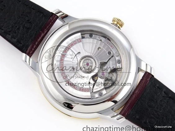 0415 De Ville Date YG MKF 1:1 Best Edition Brown Dial Roman Marker on Brown Leather Strap A OdorResistant 7751